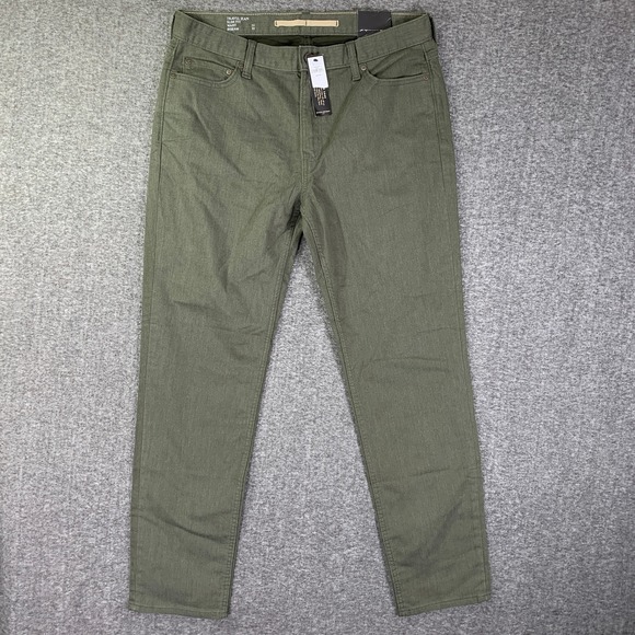 Banana Republic Other - Banana Republic Travel Jean Men 34x31 Green Slim Fit Washwell Pants NEW